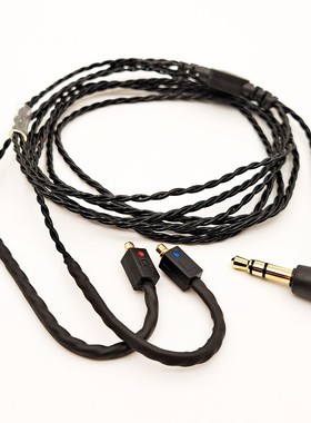 通用 SE215 SE535 SE846 N1AP N3AP MMCX N40 UE900S 黑色耳机线