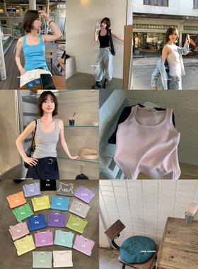 hope-韩国早春简约日常百搭弹力羊毛背心（含33羊毛）R01283