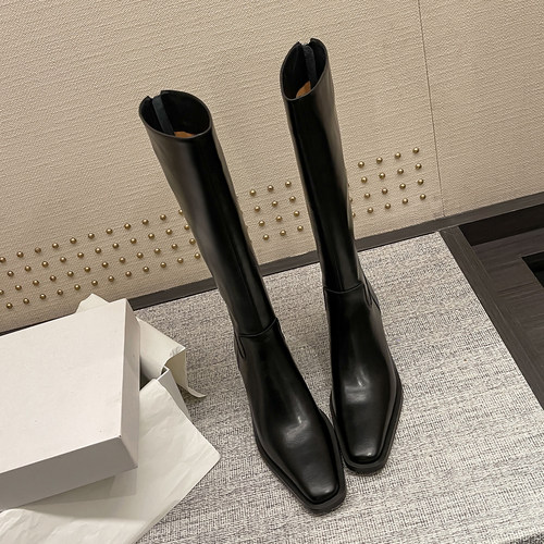 大筒围胖mm高筒靴40-43大码