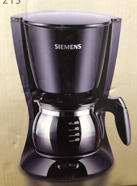 SIEMENS/西门子CG-7213美式咖啡机家用 滴漏式配件 玻璃壶 滤网