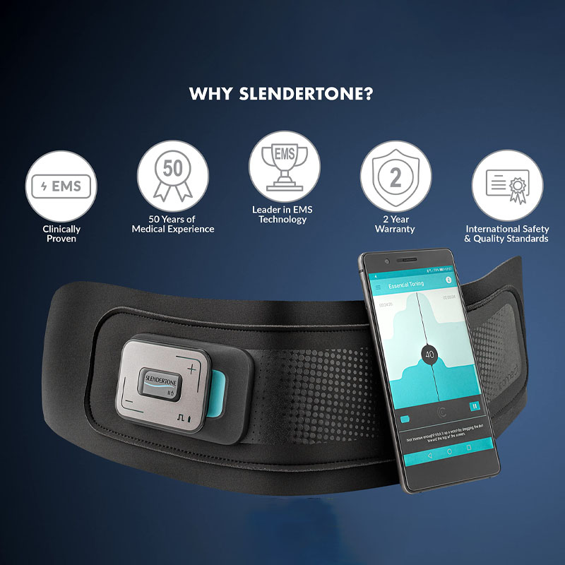 Slendertone希蓝彤智能腹肌腰带 塑形 产后恢复 懒人减肥健身神器