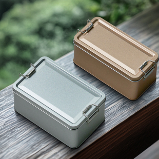 复古搭扣饼干盒曲奇铁盒雪花酥牛轧糖凤梨酥糖果茶叶包装空盒定制