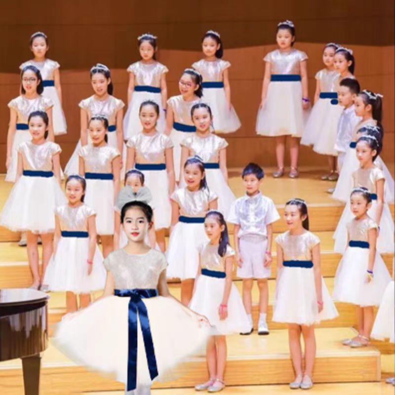儿童演出服中小学生毕业大合唱团儿童演出服