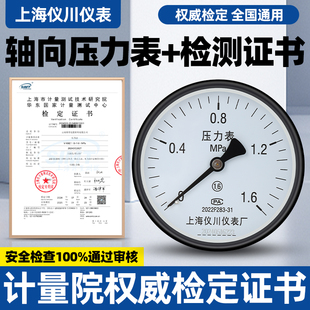 上海仪川仪表厂压力表校验检测报告全规格安全阀轴向储气罐空压机