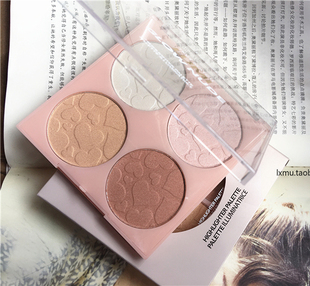 原单开架MINISTAR 高光修容粉饼 眼影两用珠光