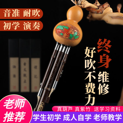 子乐葫芦丝紫竹c调a调专业演奏