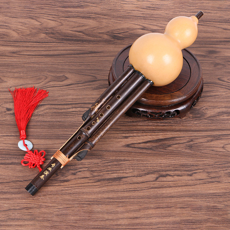 子乐葫芦丝紫竹C调降B调小DAGF调成人学生儿童专业演奏款录音乐器