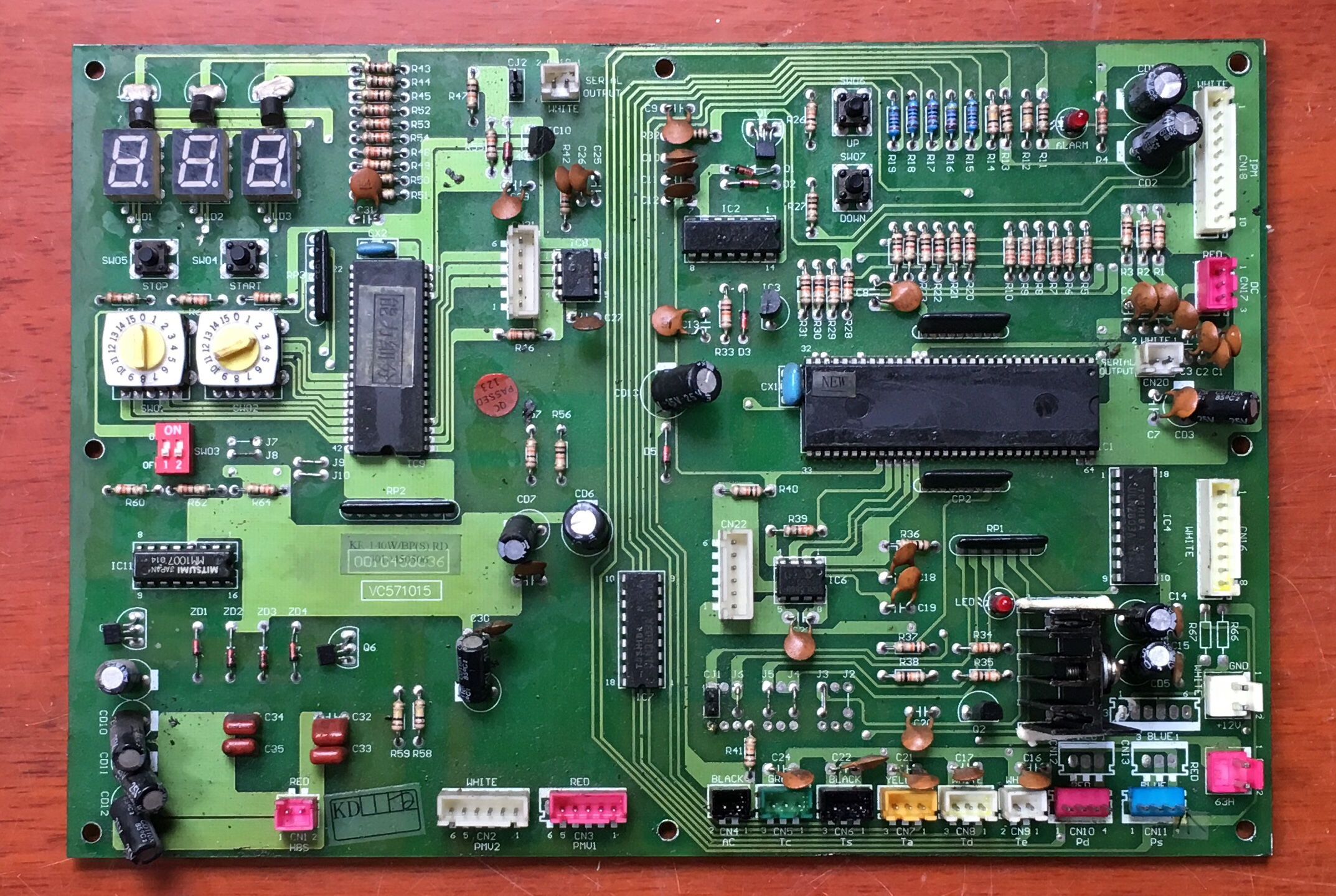 原装 海尔空调 KR-140W/BP 电脑板 主板 VC571015 0010450036