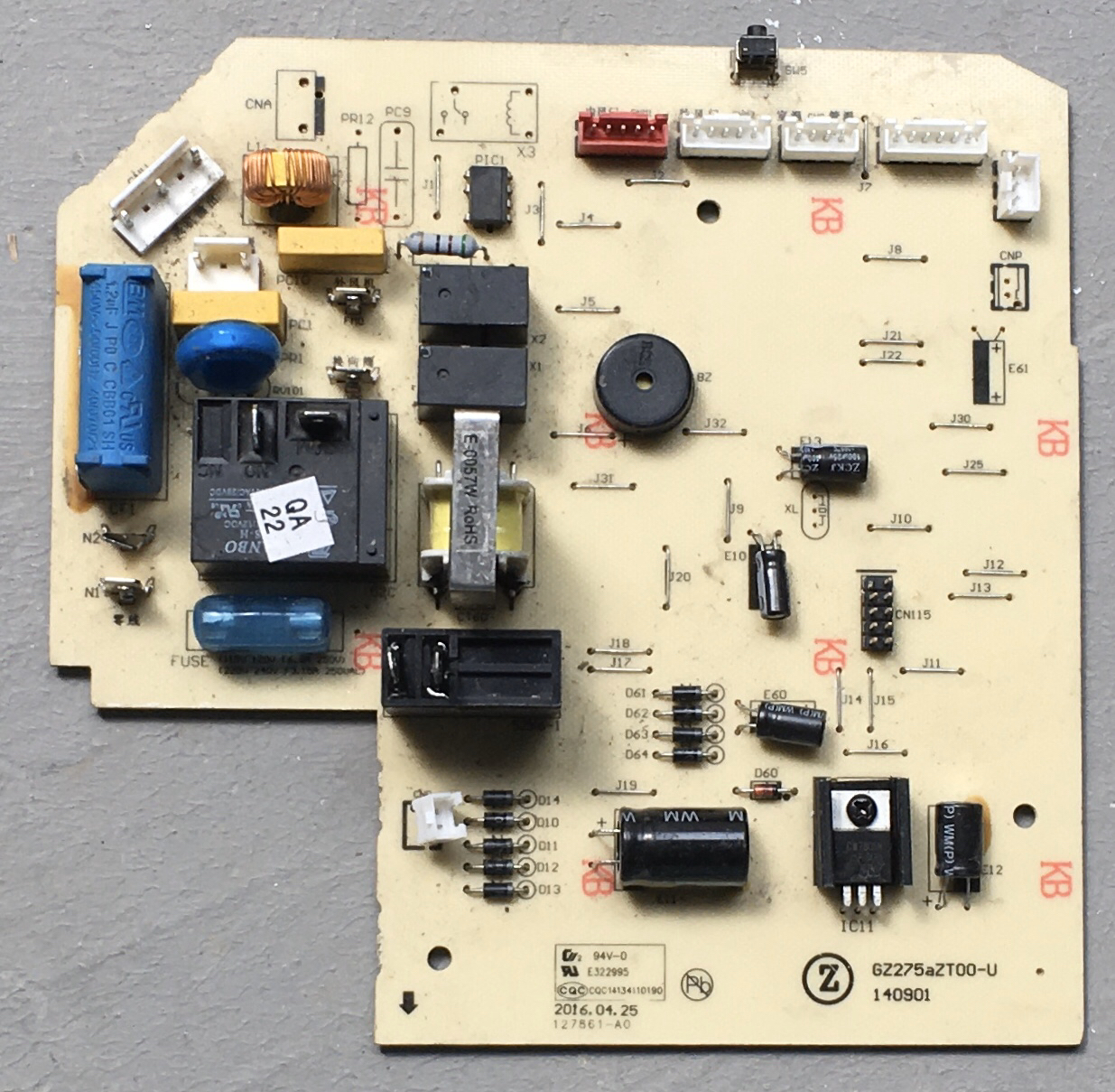 志高空调电脑板 主板 GZ275AZT00-U GM575KZ000-M GM575KZ002-U