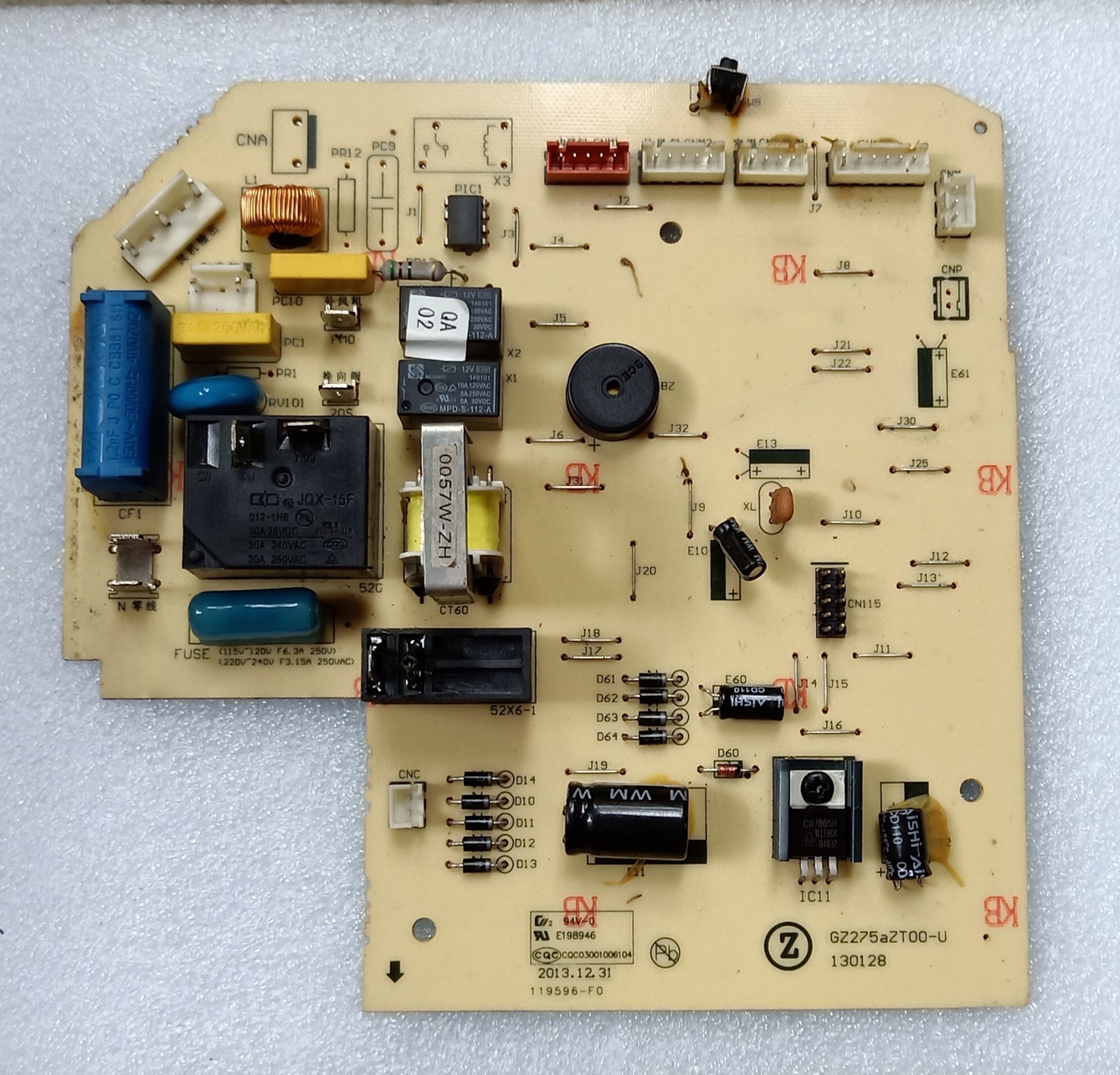 志高空调配件 GM575kZ000-M DK-51A3-P1电脑主板 GZ275AZT00-U