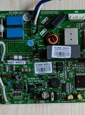 格力空调 主板 M819F3A102,GRJ819-A V1.2 主板30138684