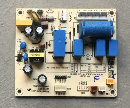 适用原装电器配件电脑板GDRD161028-04G 主板  JHS-A0198-MAN-P10