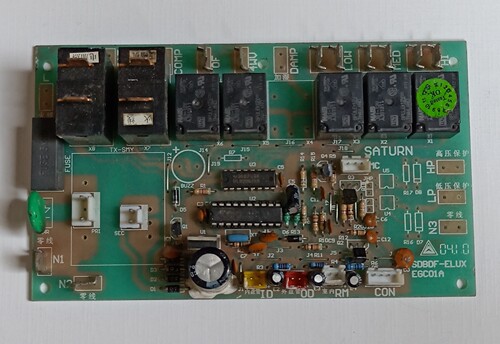 中央空调电脑板WSHP-ELUX REV.08 EGC01A C002WHPAP02MB伊莱克斯