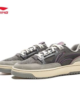 李宁反伍BADFIVE新秀篮球文化鞋男女同款2025冬季新款板鞋ABCV031
