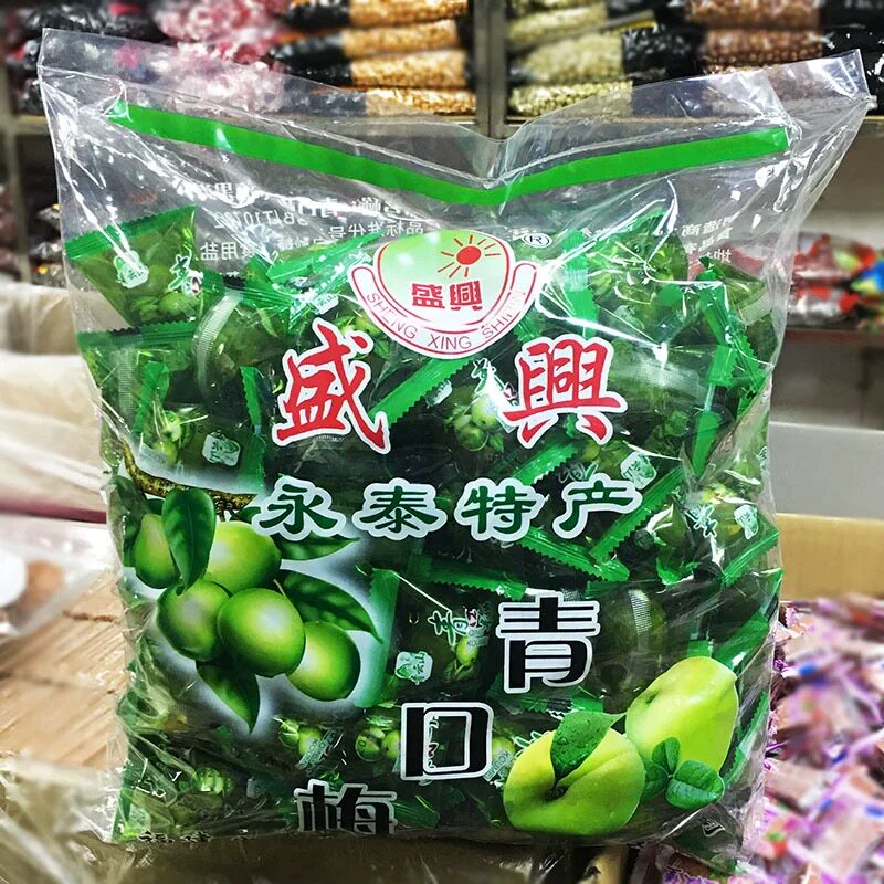 青口梅福建特产青梅脆梅青云山酸甜脆大个独立大颗爽脆梅子解腻