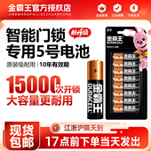 金霸王5号电池五号碱性干电池7号七号适用拍立得mini智能锁玩具AA
