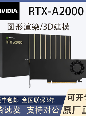 英伟达RTX A2000戴尔12G建模渲染NVIDIA专业绘图设计师显卡