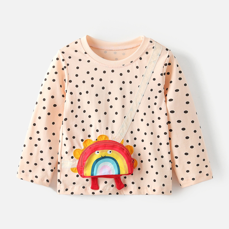 女童长袖T恤宝宝春秋装