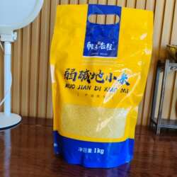 2025新货东北弱碱地小米1kg吉林乾安黄小米袋装