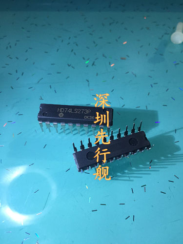 HD74LS273P 进口原装 HITACHI逻辑芯片 主复位触发器 DIP20