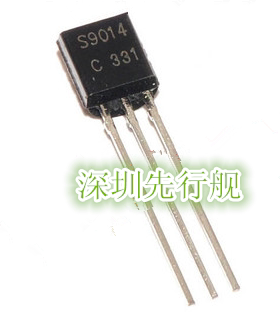 直插| S9014-C TO-92 NPN 三极管 9014 (100只)