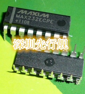 MAX232ECPE 进口原装 MAXIM正品芯片 DIP16 MAX232