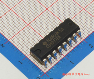 CD4027BE DIP-16 触发器 全新德洲 原装全新进口 原装现货