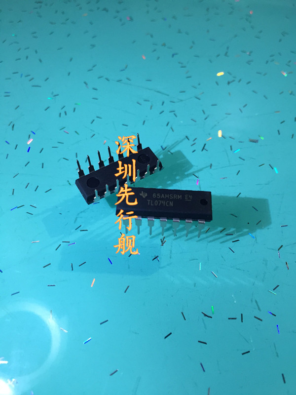 德洲  TL074CN TL074CP DIP14 原装全新进口 原装现货 运算放大器