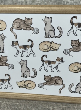 My cat and dog lap tray 膝托垫