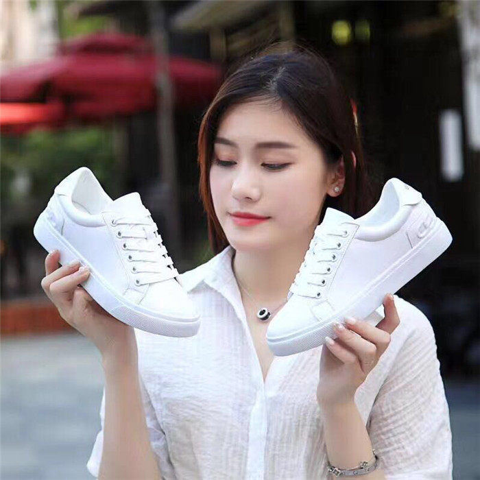 阳光丽莎2017秋季新款系带舒适小白鞋休闲鞋学生鞋板鞋潮女鞋1521