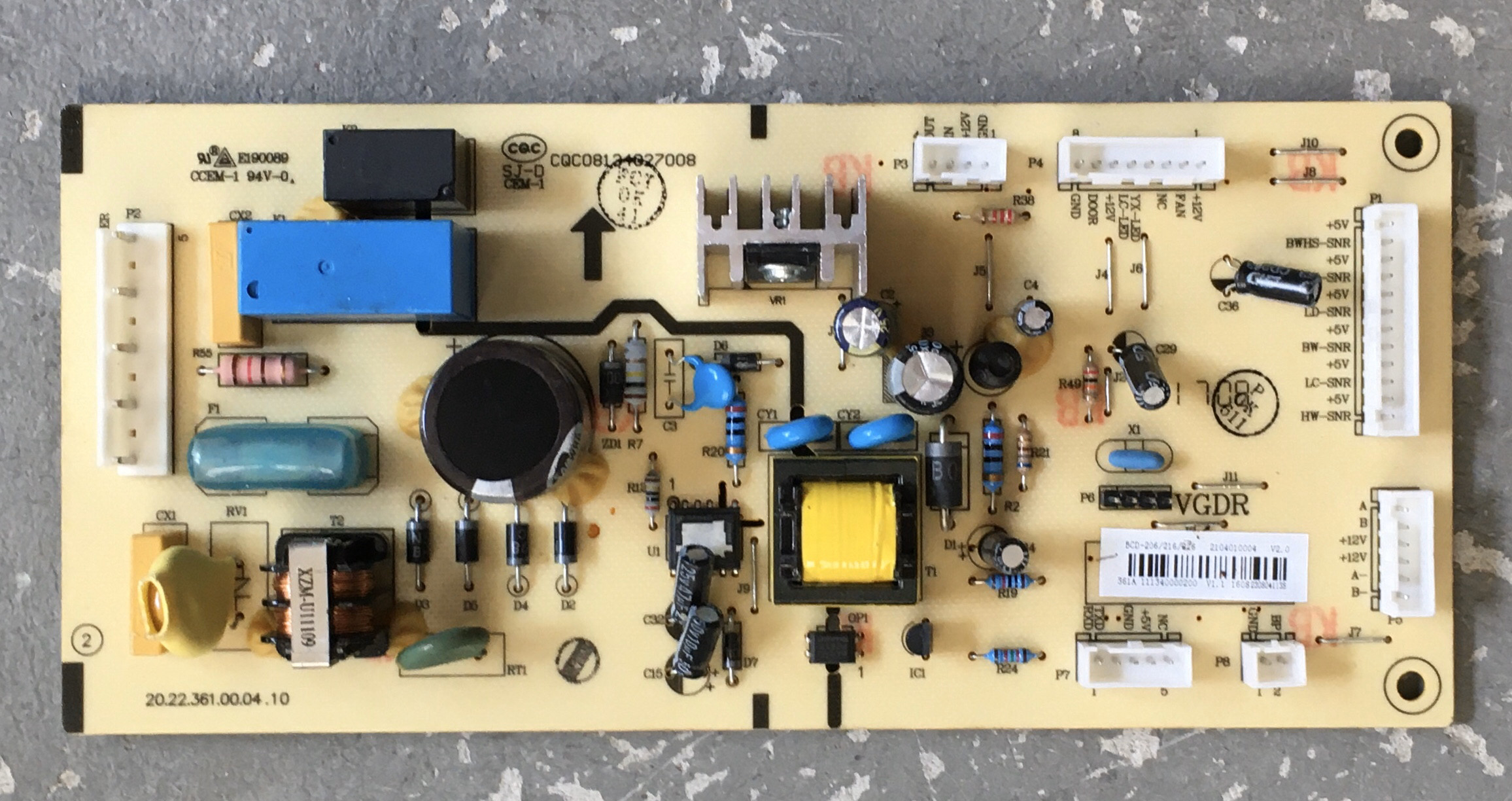 TCL冰箱电脑板BCD-220EZ60