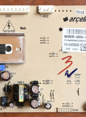 倍科 冰箱电脑板 P/N:4348080600主板 显示板MARB039R-AABAAA-AAC