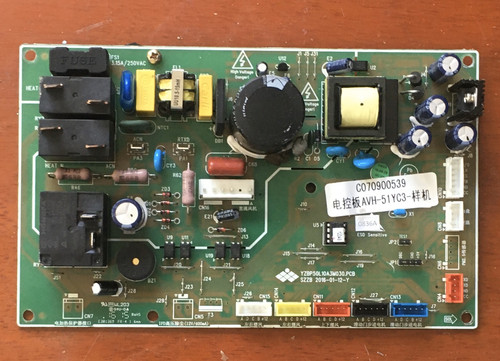 扬子空调线路板yzbp50l10a3m030.pcb avh-51yc3 c070900539