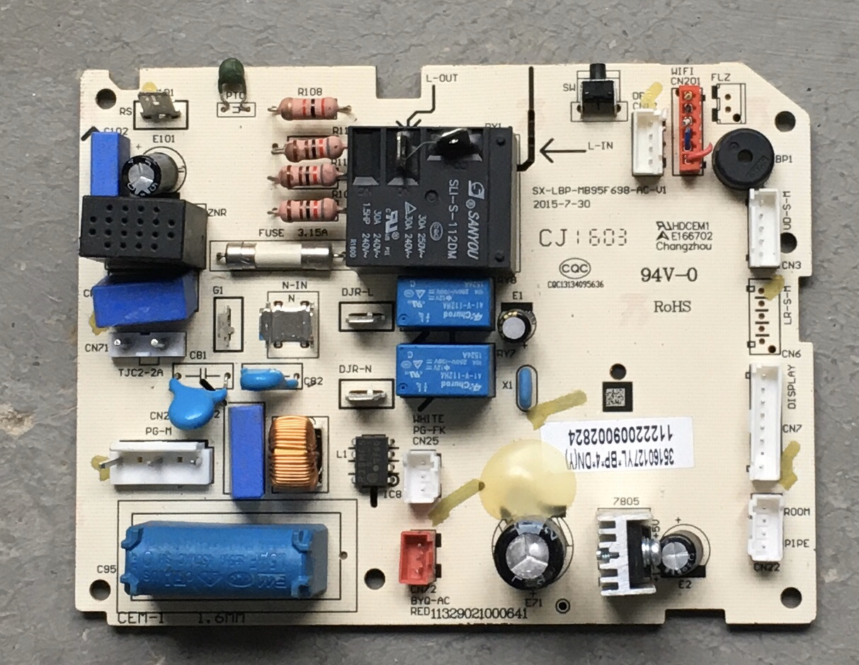 电脑板SX-LBP-MB95F698-AC-V1