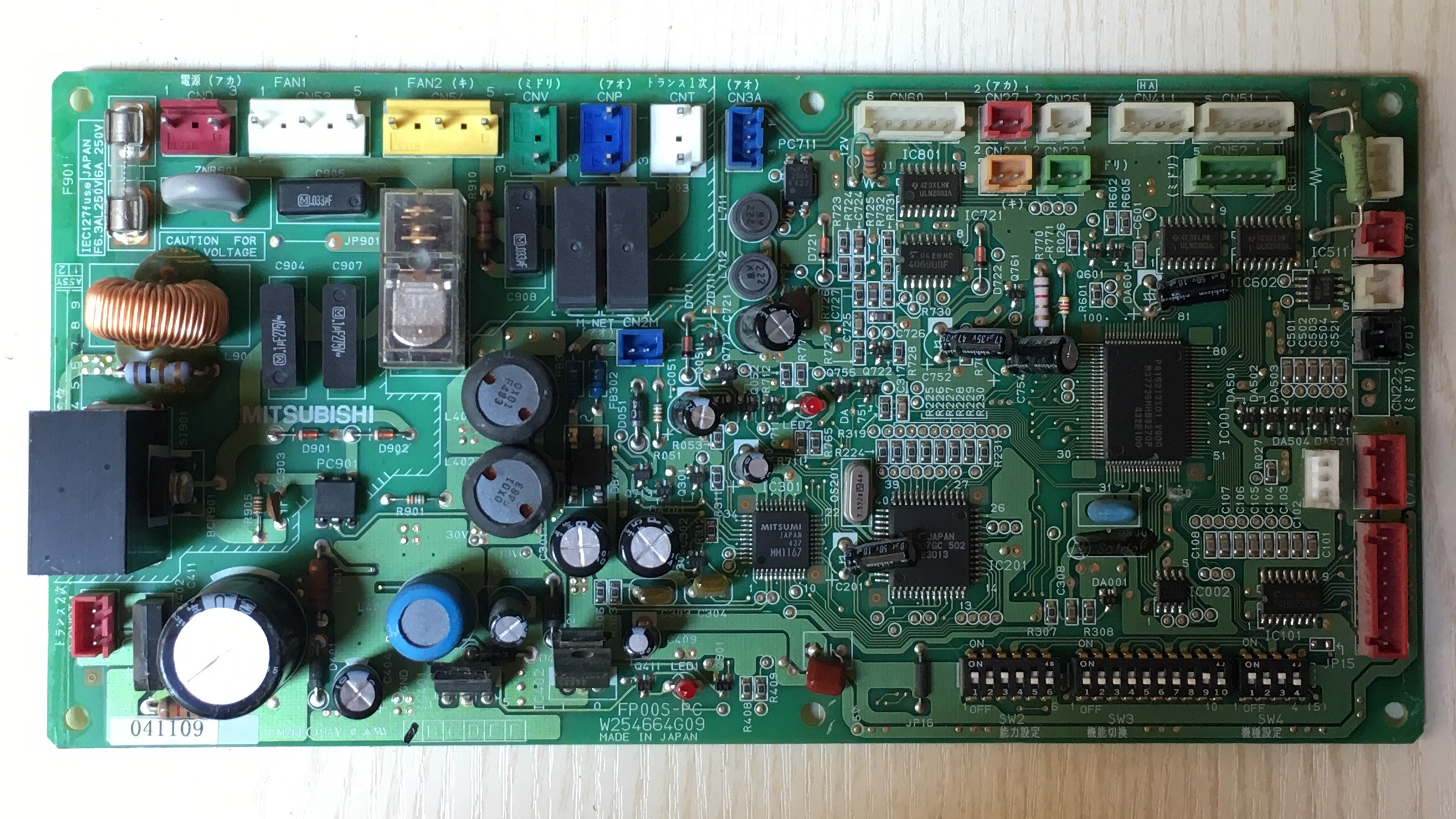 三菱电机 PEFY-P80VMM-E-S 多联机空调 FP00S-PC電脑板W254664G09