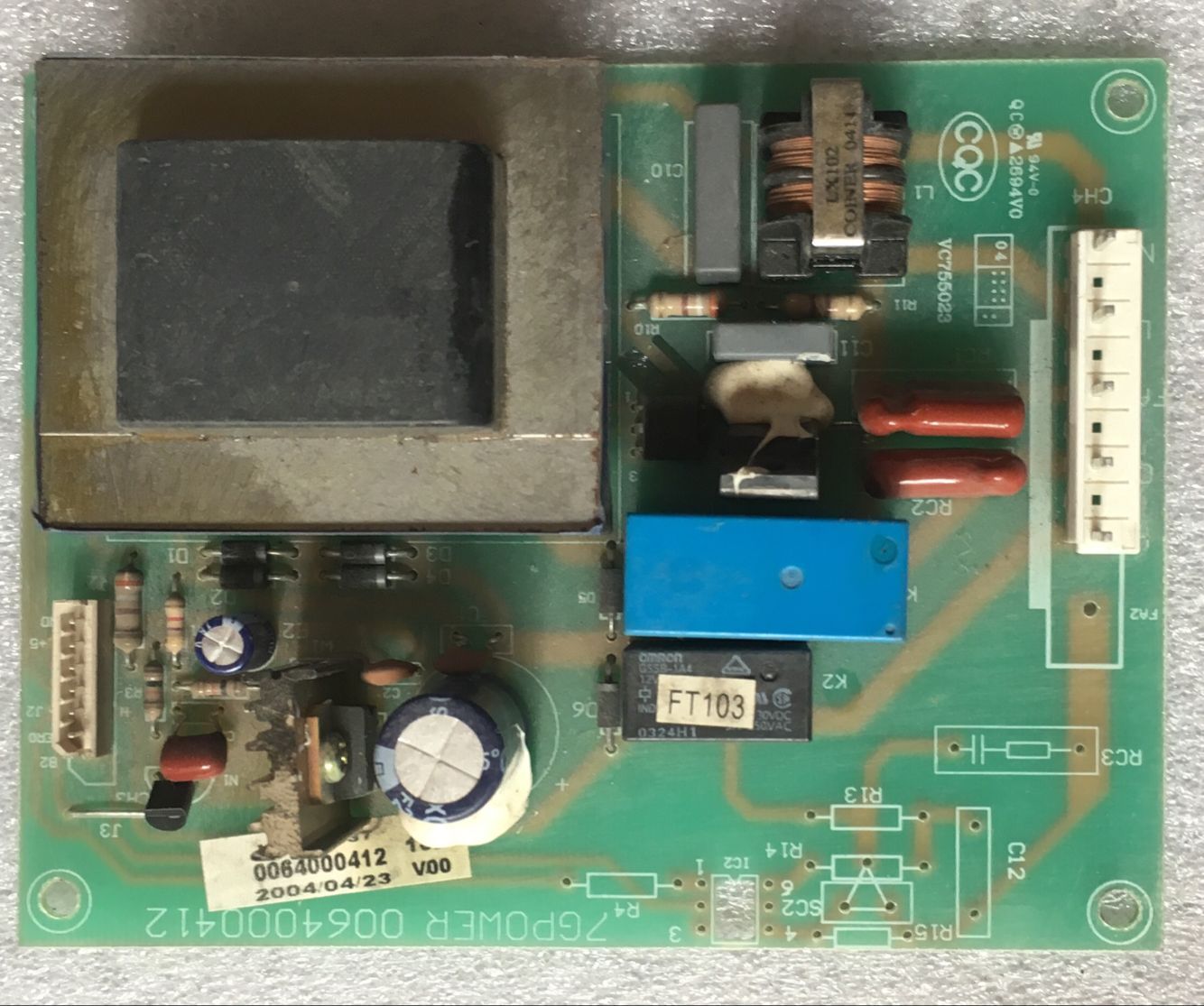 原装 海尔 BCD-190G/C 240G/C 冰箱 0064000412 电源板