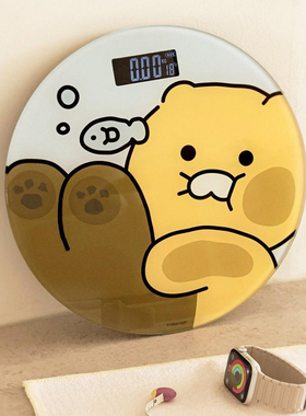 韩国进口体重秤电子秤kakao体重秤宿舍可爱女人体称重电子秤便携