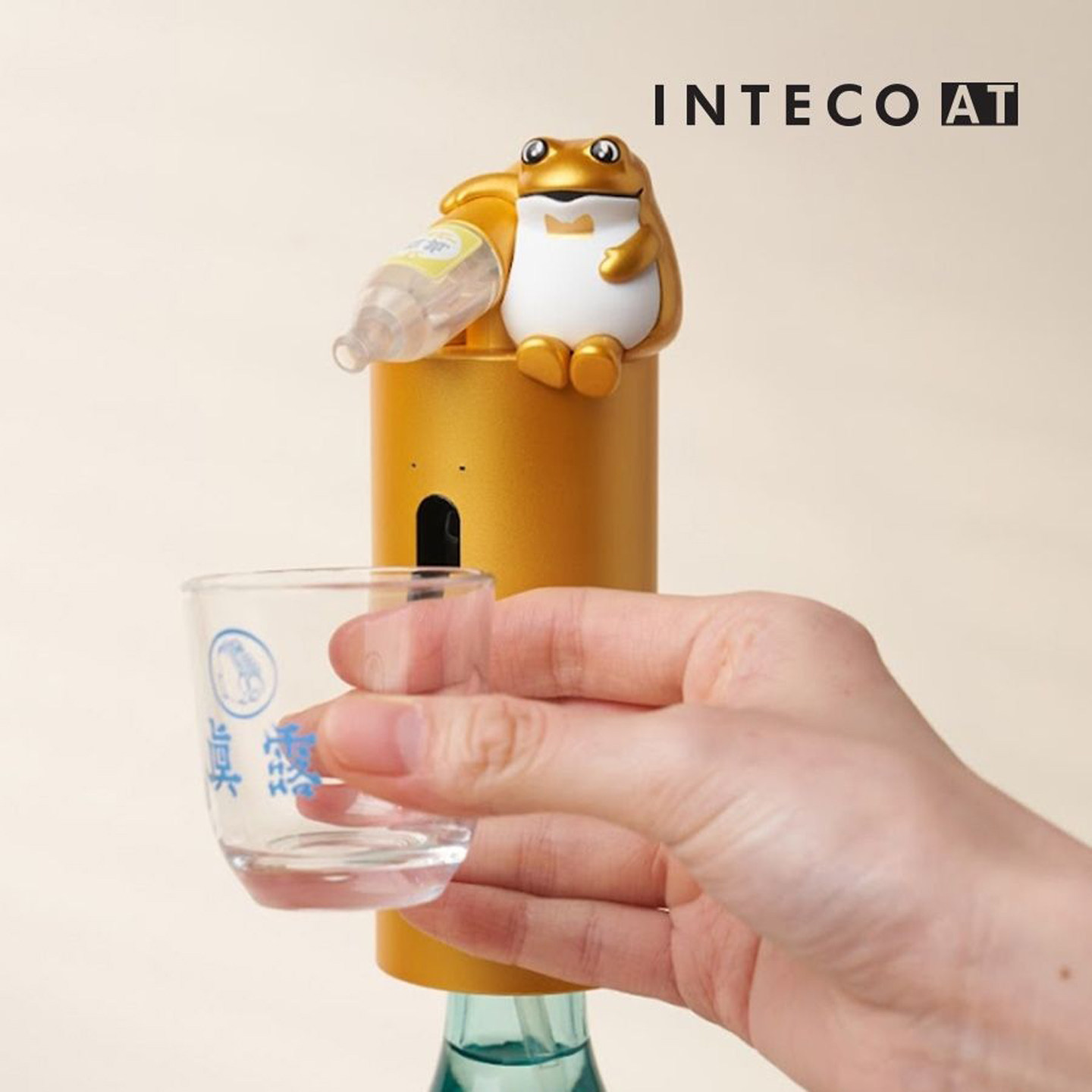 韩国青蛙自助烧酒器抽酒器电动