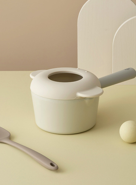 Neoflam韩国进口宝宝辅食锅小奶锅不粘锅热奶锅婴儿专用锅陶瓷锅