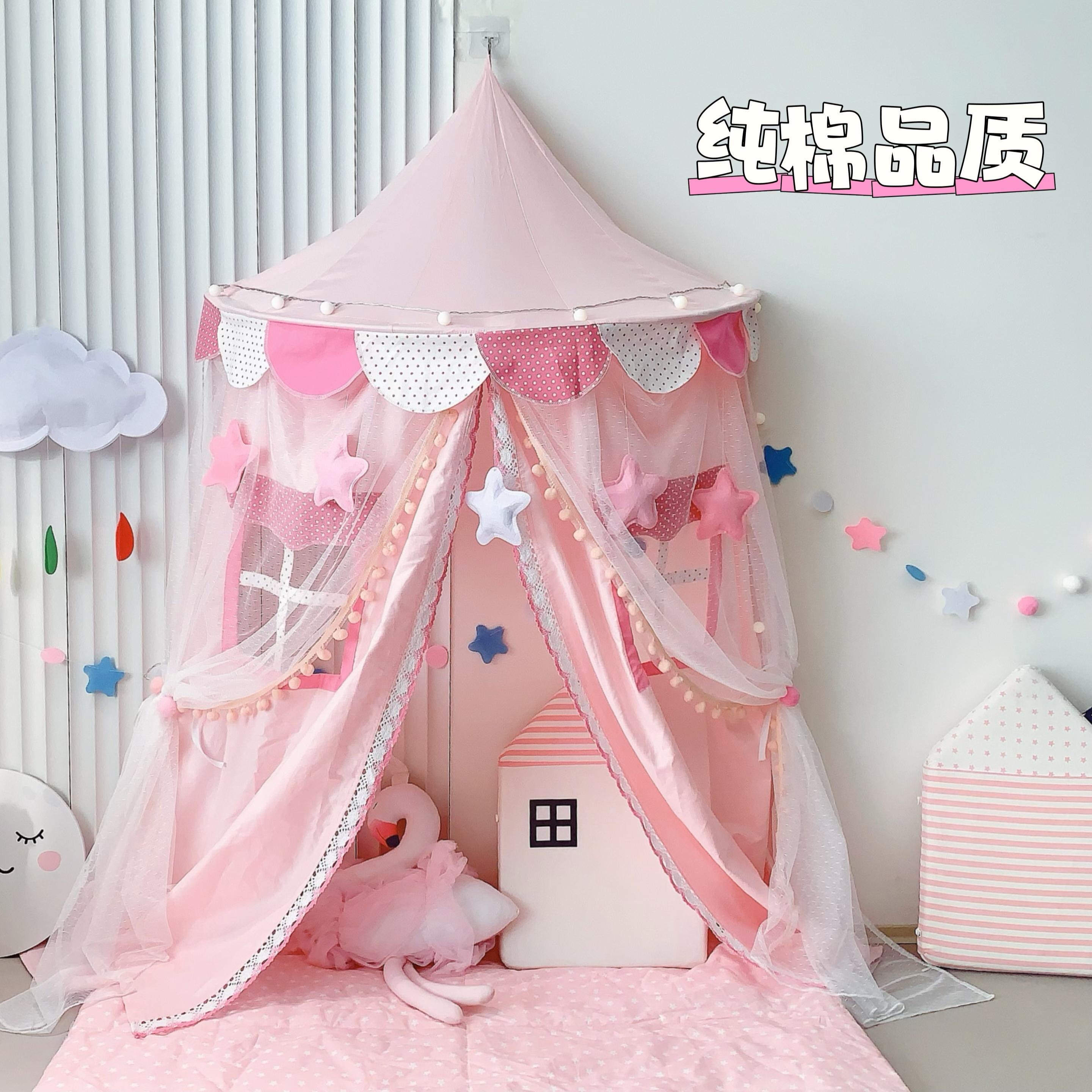 纯棉品质2分钟安装壁挂帐篷女