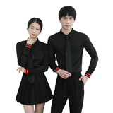 714-C3038送黑领带P45/2025春季修身衬衫KTV发型师夜店酒吧衬衣，男装衬衫，星座714(原C313)