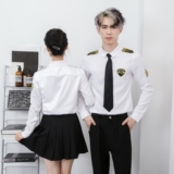 714-D516P45控69/2025春季衬衫空少ktv演出服礼服美容美发制服，男装衬衫，星座714(原C313)