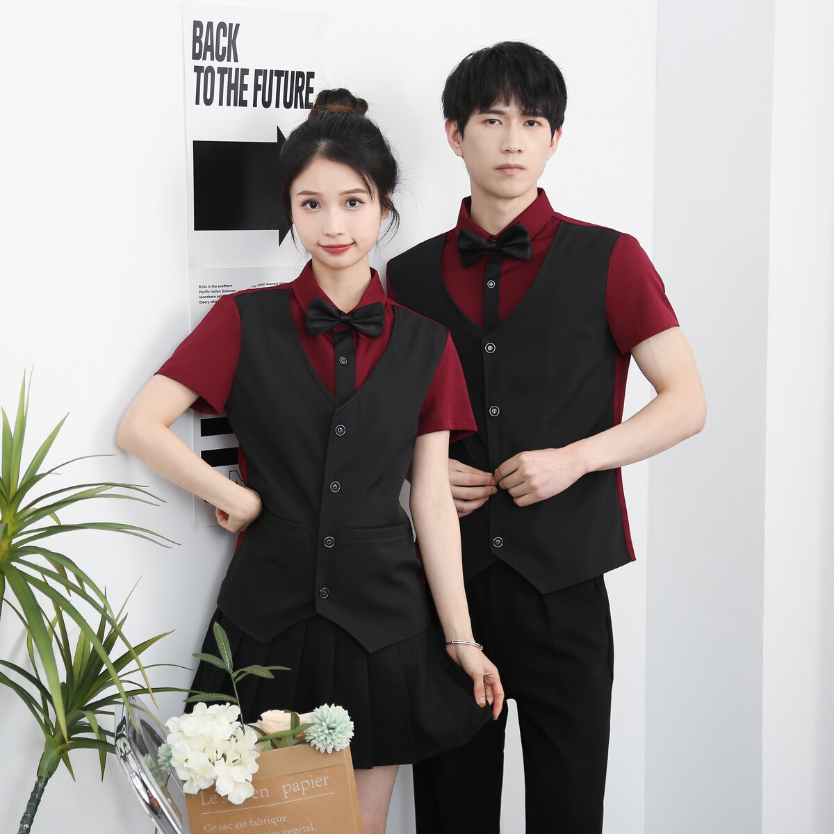 714-H6005P55控79/2025新款夏季ktv酒吧工作服衬衫修身马甲制服,男装衬衫,星座714(原C313)