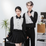 714-H3033P55控69/2025春季男女亮片装饰工作服制服潮流衬衫，男装衬衫，星座714(原C313)