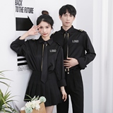 714-H3053P55送黑领带控79/2025新款发型师夜店ktv空少工作服衬衫，男装衬衫，星座714(原C313)