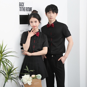 714-C631P40控59/2025新款夏季工作服衬衫礼服演出服衬衣修身制服图片