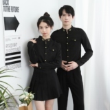 714-D610P45控65/2025春修身工作服衬衫空少制服酒吧发型师店服，男装衬衫，星座714(原C313)