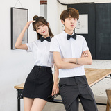 714-Y340P40/2025情侣装夏短袖工作衬衫伴郎服结婚礼服衬衣S-5XL，男装T恤，星座714(原C313)