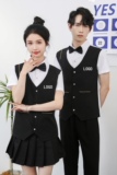 714-H6009P55控79/2025夏男女台球城假两件工作服衬衫ktv餐厅制服，男装衬衫，星座714(原C313)