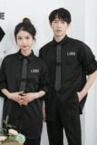 714-H3009P55控79/2025新款工作服衬衣潮流宽松制服衬衣发型师，男装衬衫，星座714(原C313)
